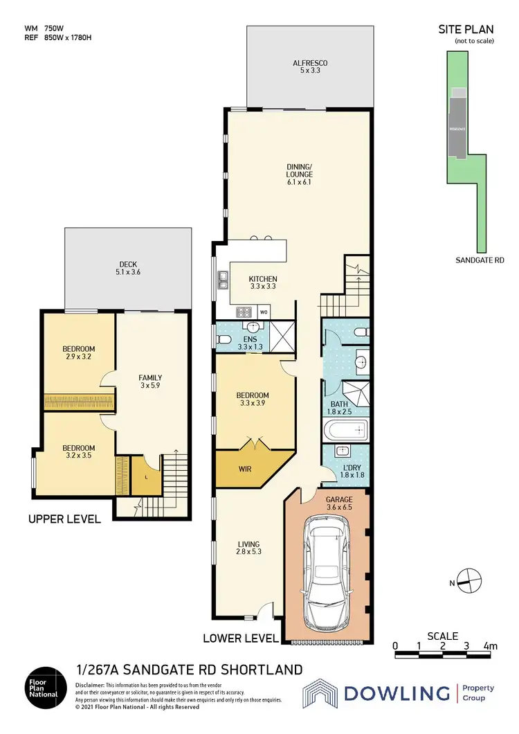 Floorplan of Homely house listing, 1/267a Sandgate Road, Shortland NSW 2307