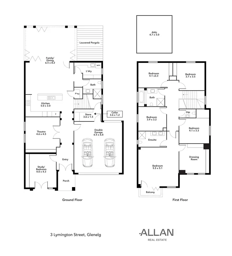 Floorplan of Homely house listing, 3 Lymington Street, Glenelg SA 5045