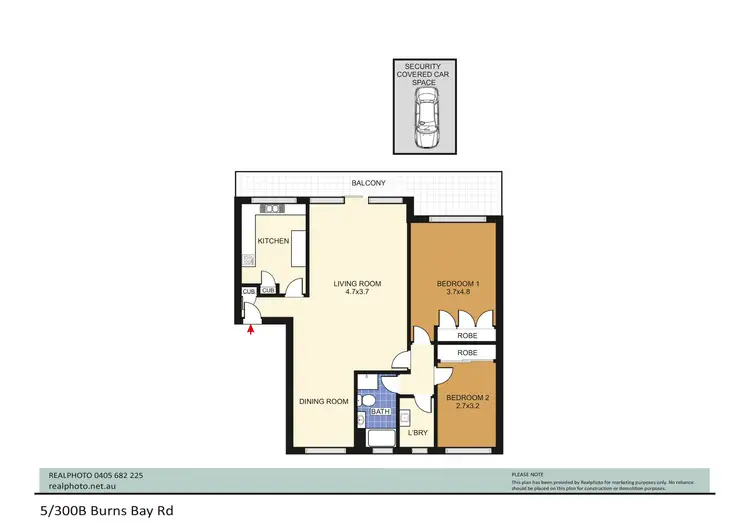 Floorplan of Homely apartment listing, 5/300B Burns Bay Road, Lane Cove NSW 2066