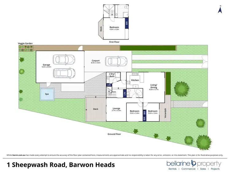 Floorplan of Homely house listing, 1 Sheepwash Road, Barwon Heads VIC 3227