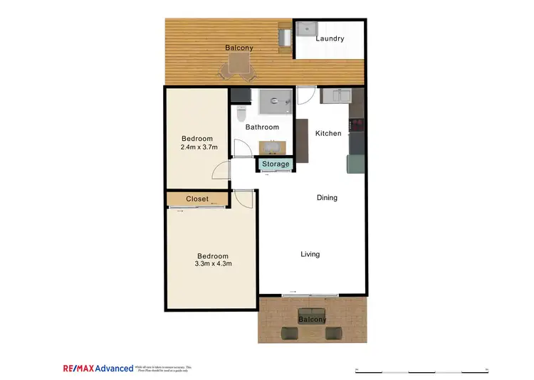 Floorplan of Homely unit listing, 5/77 Sylvan Beach Esplanade, Bellara QLD 4507