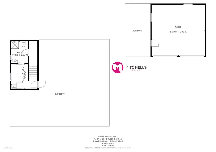 Floorplan of Homely house listing, 15 Seaview Drive, Booral QLD 4655