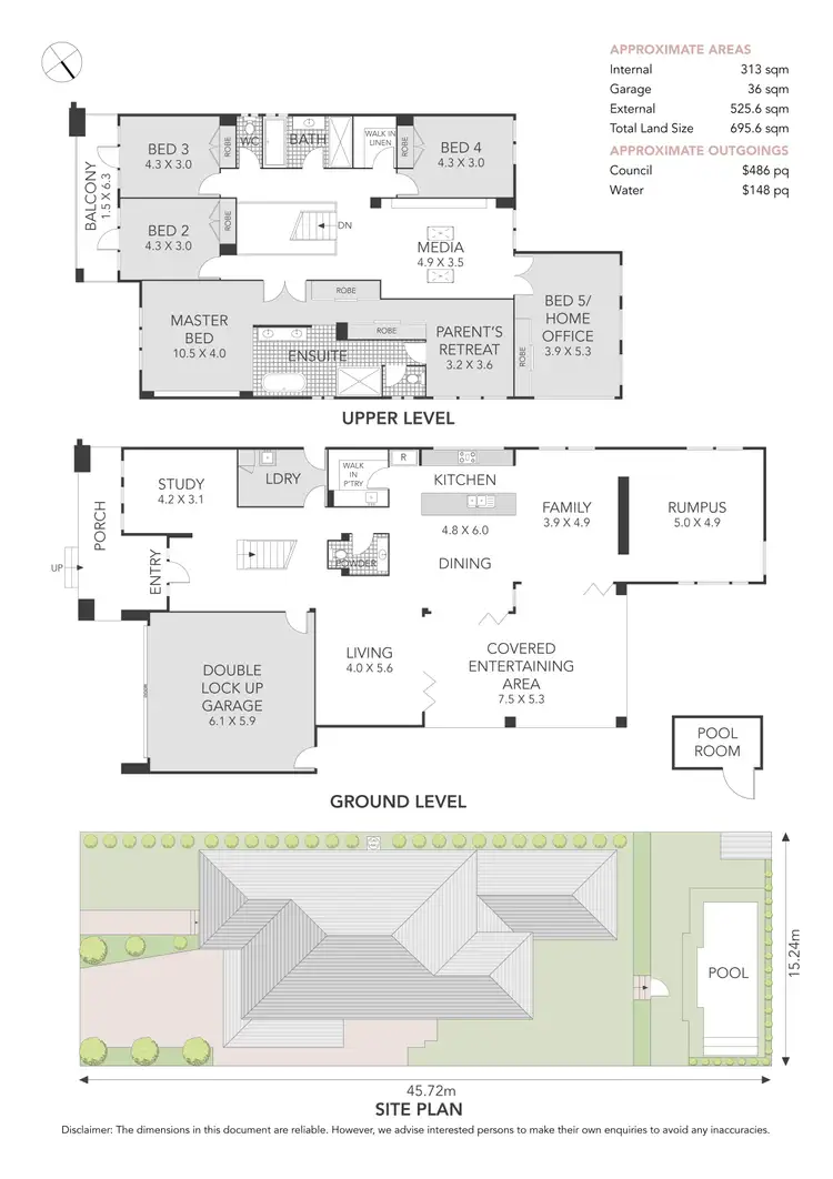 Floorplan of Homely house listing, 24 Addison Avenue, Concord NSW 2137