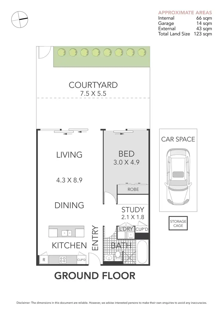 Floorplan of Homely apartment listing, 102/12 Shoreline Drive, Rhodes NSW 2138