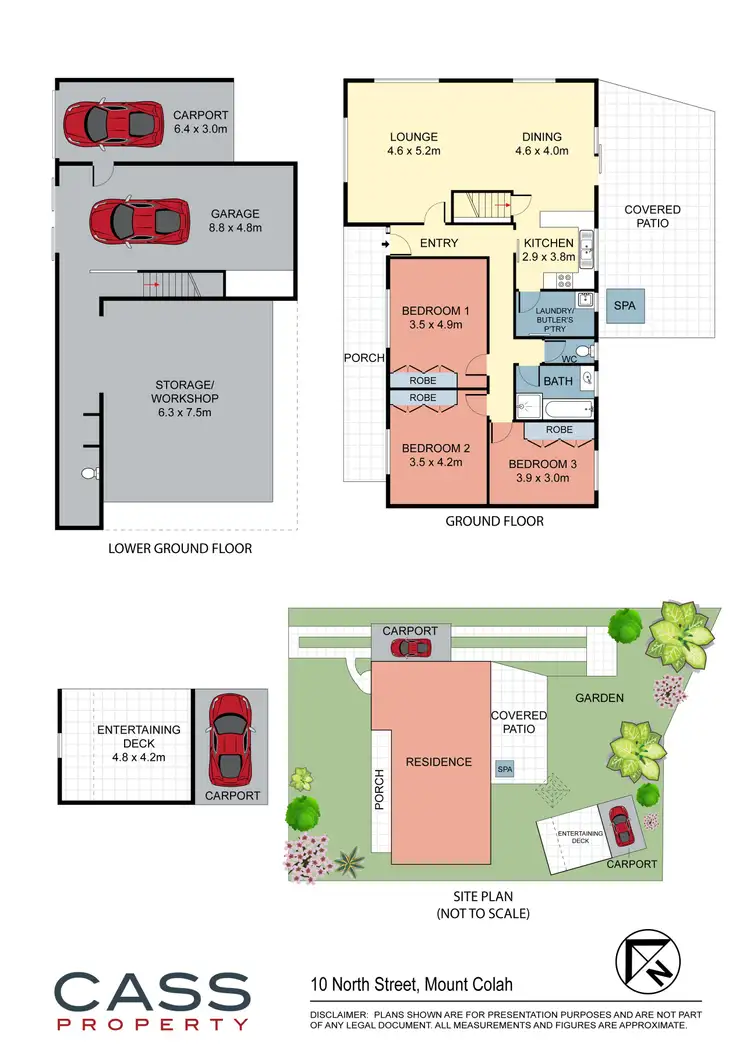 Floorplan of Homely house listing, 10 North Street, Mount Colah NSW 2079