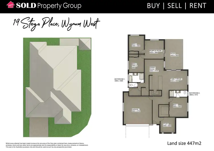 Floorplan of Homely house listing, 19 Stega Place, Wynnum West QLD 4178