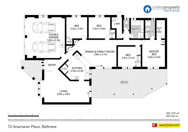 Floorplan of Homely house listing, 12 Anamaran Place, Bellmere QLD 4510