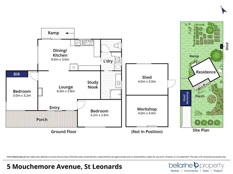 Floorplan of Homely house listing, 5 Mouchemore Avenue, St Leonards VIC 3223