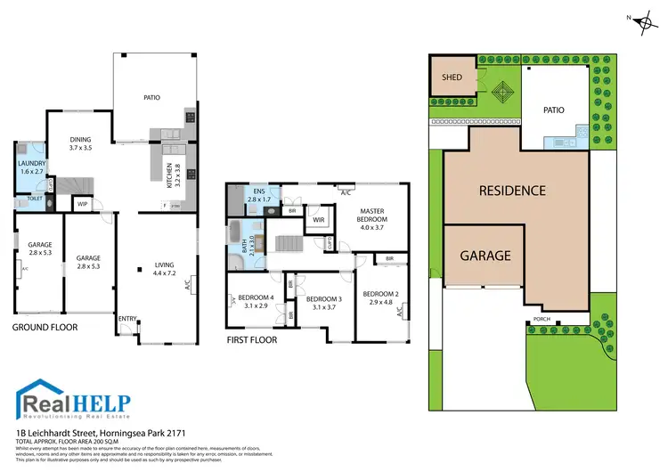 Floorplan of Homely house listing, 1B Leichhardt Street, Horningsea Park NSW 2171