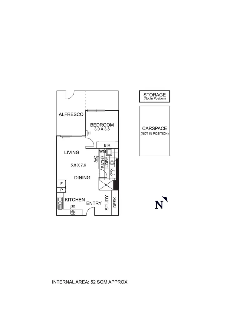 Floorplan of Homely apartment listing, G03/314 Pascoe Vale Road, Essendon VIC 3040