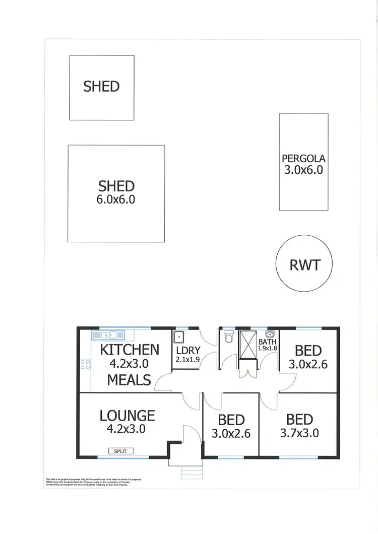 Floorplan of Homely house listing, 12 Francis Street, Murray Bridge SA 5253