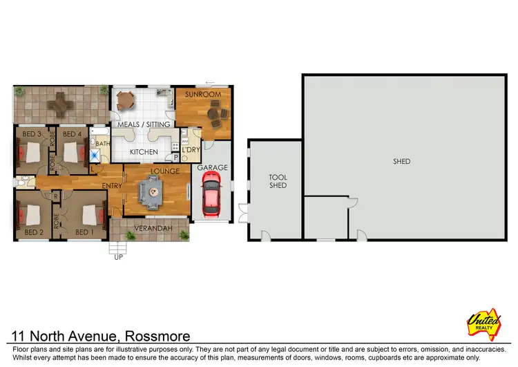 Floorplan of Homely house listing, 11 North Avenue, Rossmore NSW 2557