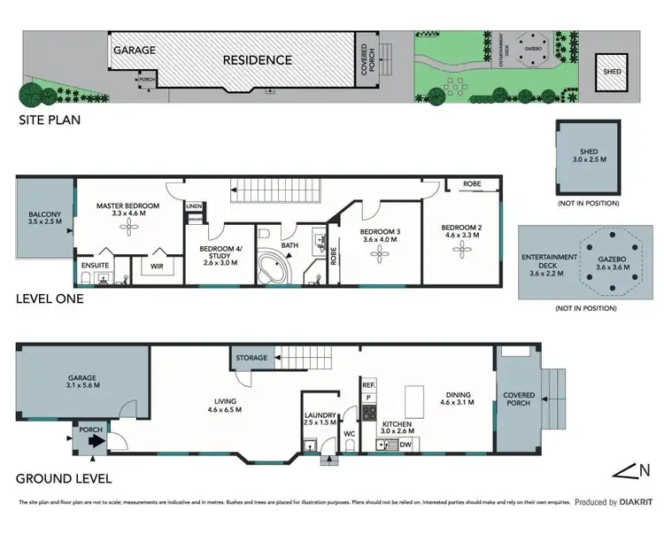 Floorplan of Homely semi-detached listing, 15 Russell Avenue, Sans Souci NSW 2219