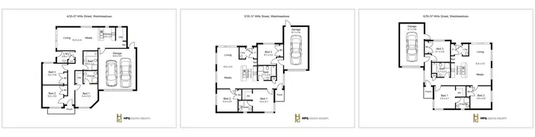 Floorplan of Homely unit listing, 4, 5 & 6/35-37 Wills Street, Westmeadows VIC 3049