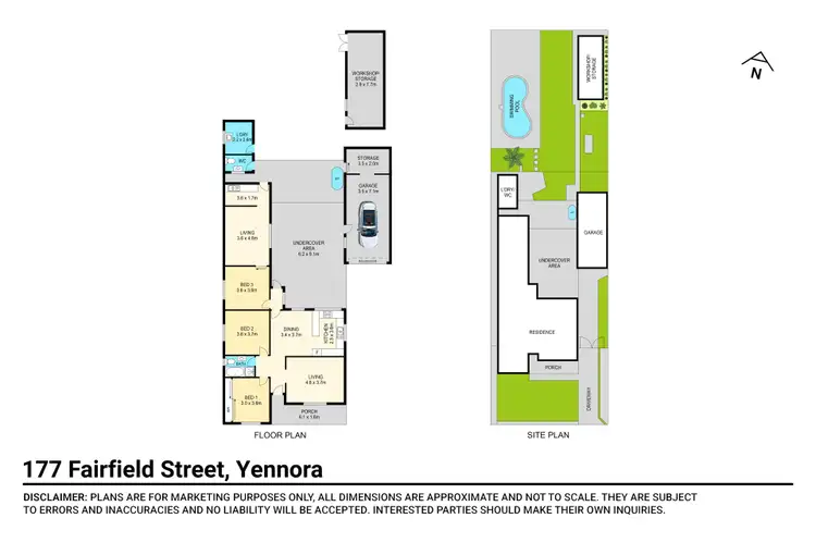 Floorplan of Homely house listing, 177 Fairfield Street, Yennora NSW 2161