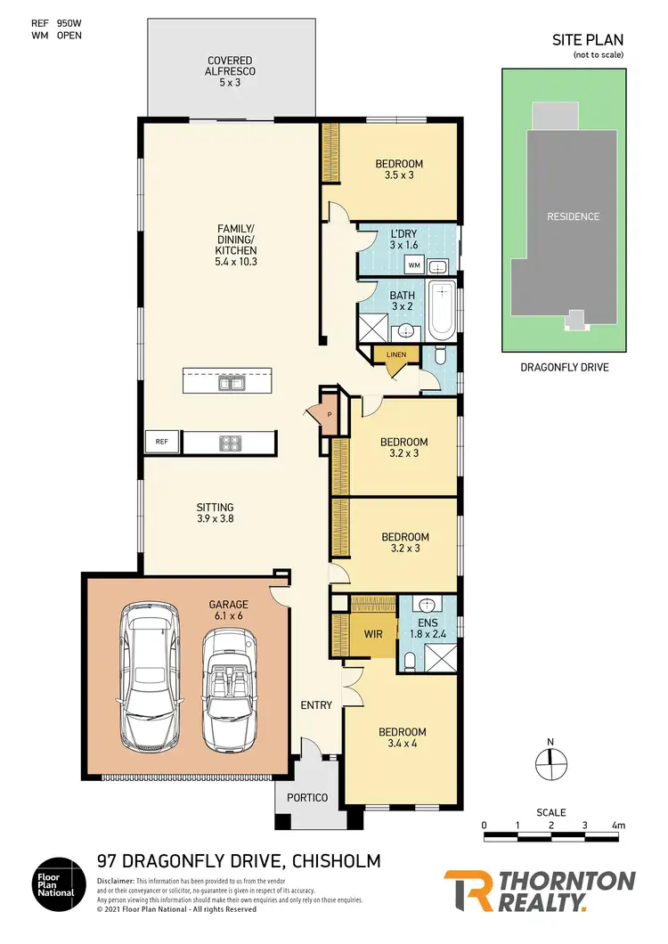 Floorplan of Homely house listing, 97 Dragonfly Drive, Chisholm NSW 2322