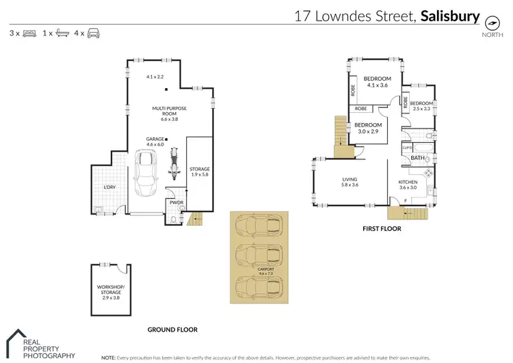 Floorplan of Homely house listing, 17 Lowndes Street, Salisbury QLD 4107