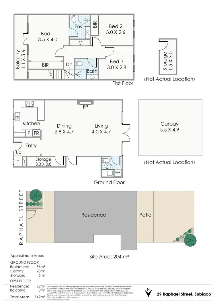 Floorplan of Homely house listing, 29 Raphael Street, Subiaco WA 6008