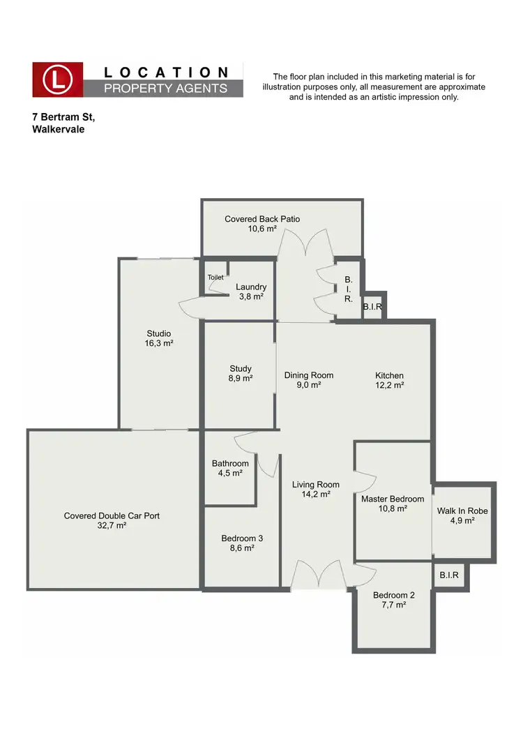 Floorplan of Homely house listing, 7 Bertram Street, Walkervale QLD 4670