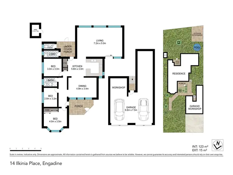 Floorplan of Homely house listing, 14 Ilkinia Place, Engadine NSW 2233