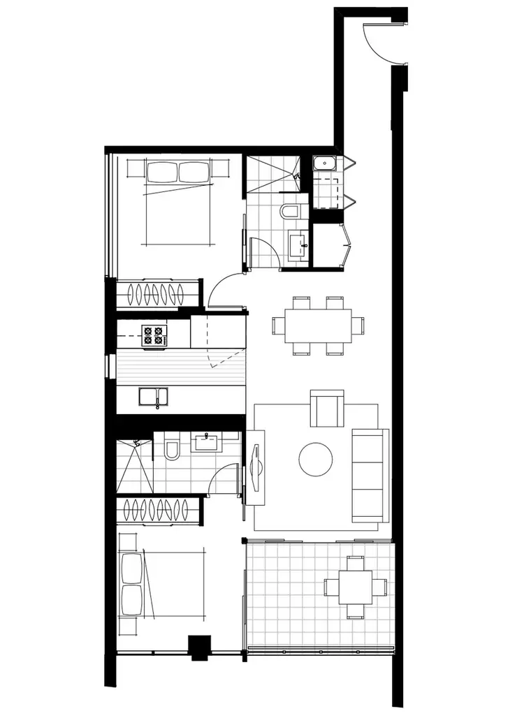 Floorplan of Homely apartment listing, 306/21 Buchanan Street, West End QLD 4101