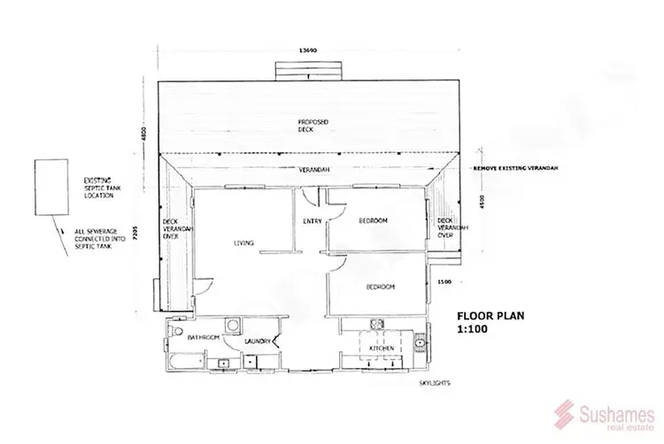 Floorplan of Homely rural property listing, 106 Browns Road, North Lilydale TAS 7268