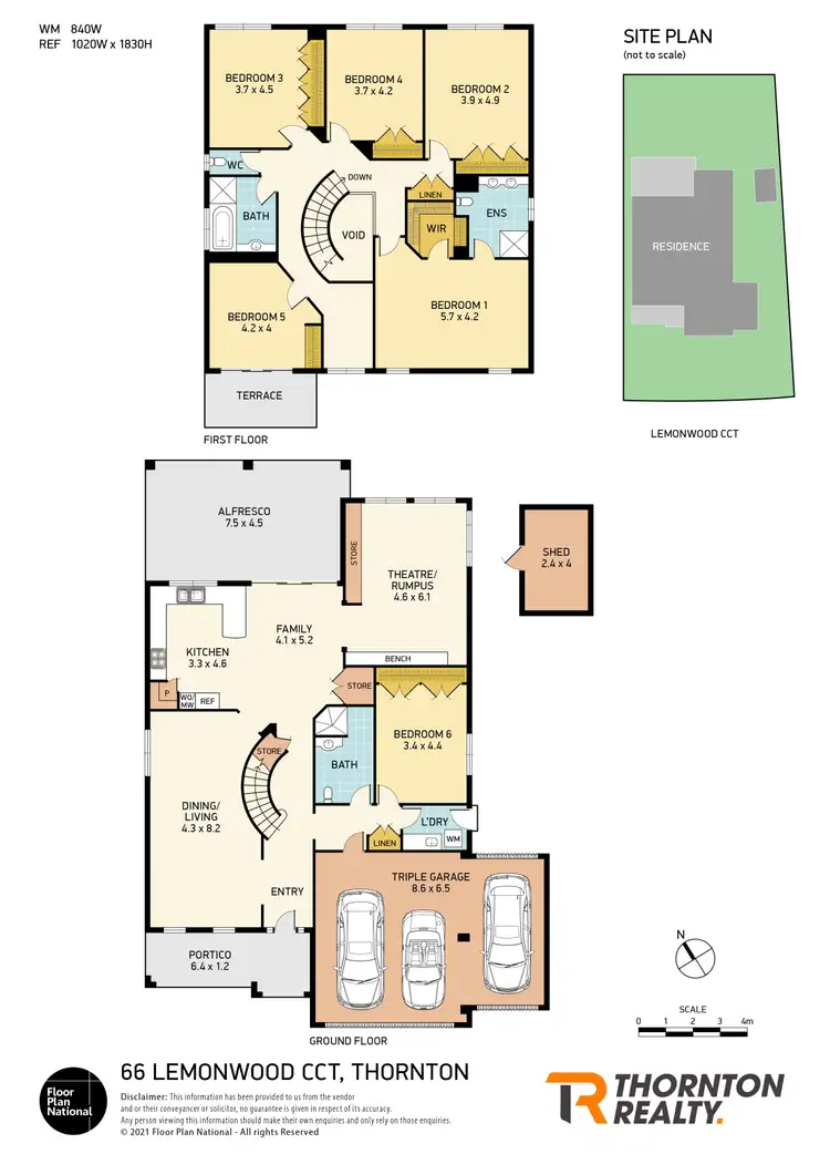 Floorplan of Homely house listing, 66 Lemonwood Circuit, Thornton NSW 2322