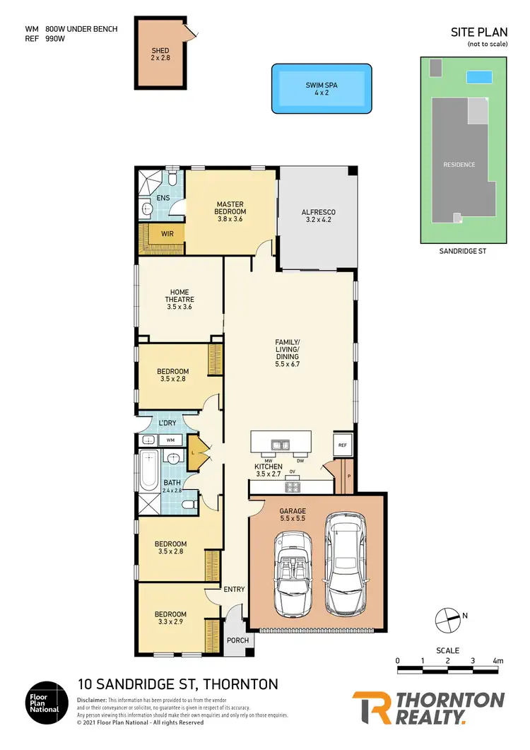 Floorplan of Homely house listing, 10 Sandridge Street, Thornton NSW 2322