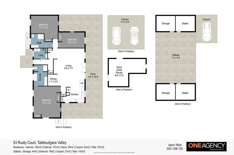 Floorplan of Homely house listing, 53 Rusty Court, Tallebudgera Valley QLD 4228