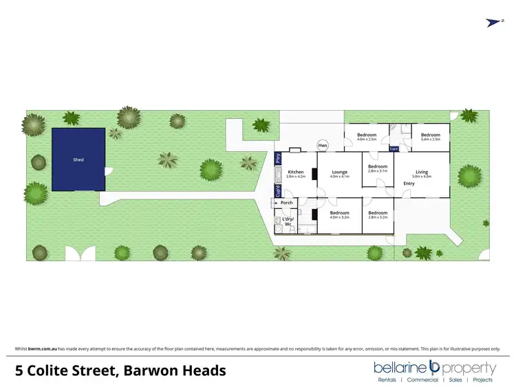 Floorplan of Homely house listing, 5 Colite Street, Barwon Heads VIC 3227