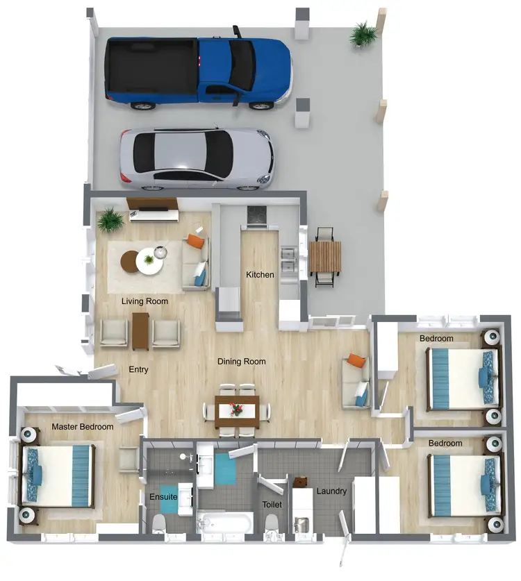 Floorplan of Homely house listing, 10 Carpenter Close, Edmonton QLD 4869