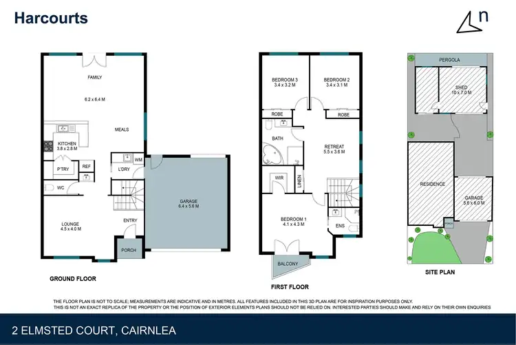 Floorplan of Homely house listing, 2 Elmsted Court, Cairnlea VIC 3023