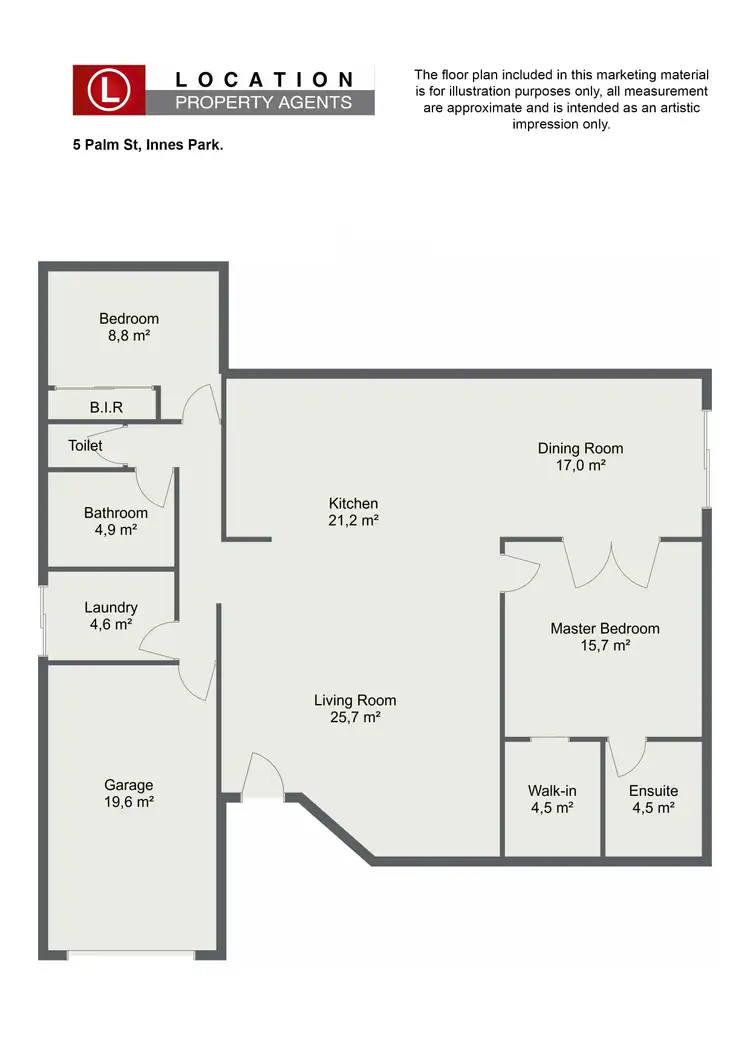 Floorplan of Homely house listing, 5 Palm Street, Innes Park QLD 4670