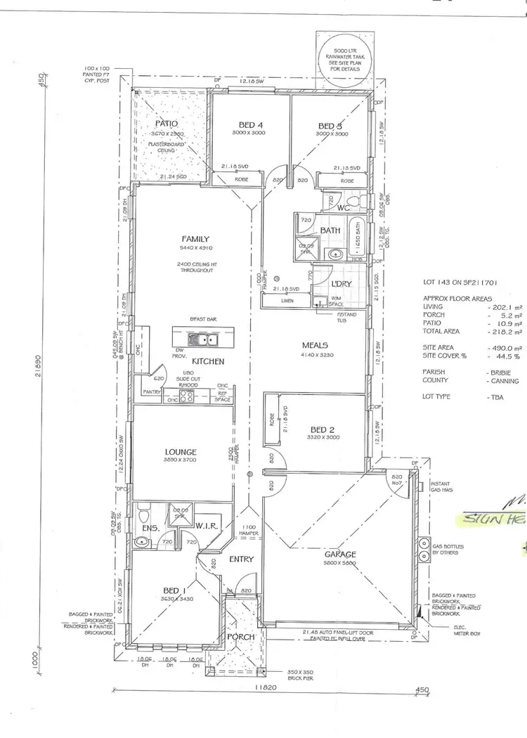 Floorplan of Homely house listing, 50 Lapwing Circuit, Beerwah QLD 4519