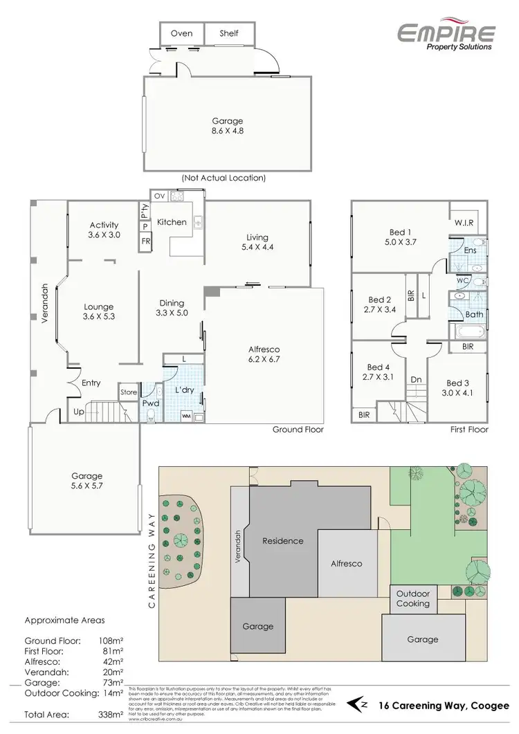 Floorplan of Homely house listing, 16 Careening Way, Coogee WA 6166