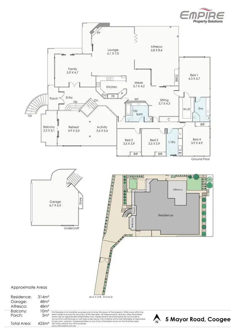 Floorplan of Homely house listing, 5 Mayor Road, Coogee WA 6166