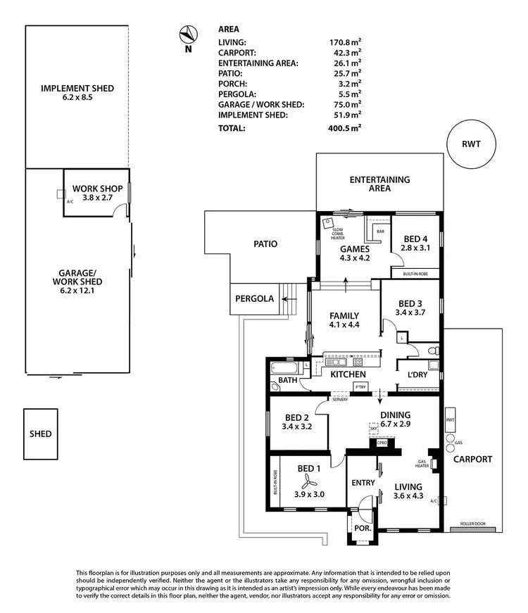 Floorplan of Homely house listing, 21 Thiele Road, Murray Bridge SA 5253