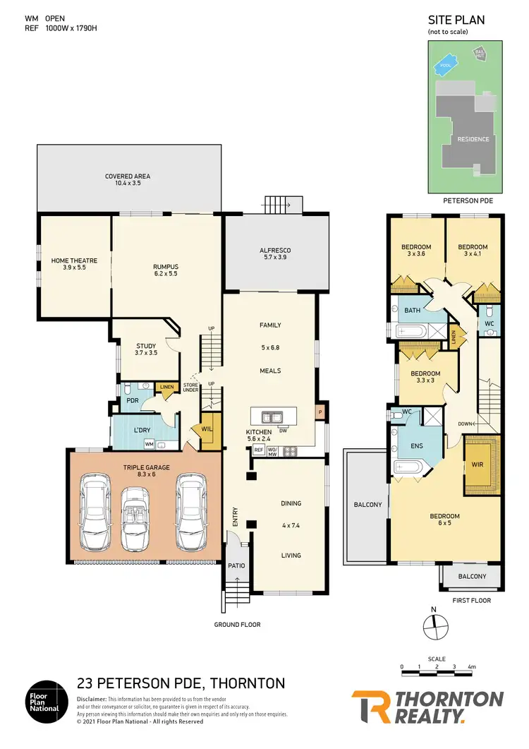 Floorplan of Homely house listing, 23 Peterson Parade, Thornton NSW 2322