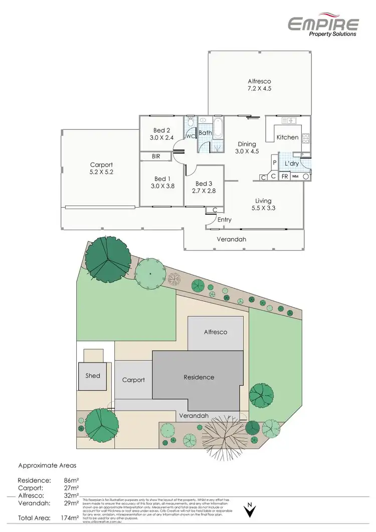 Floorplan of Homely house listing, 12 Sowden Drive, Samson WA 6163