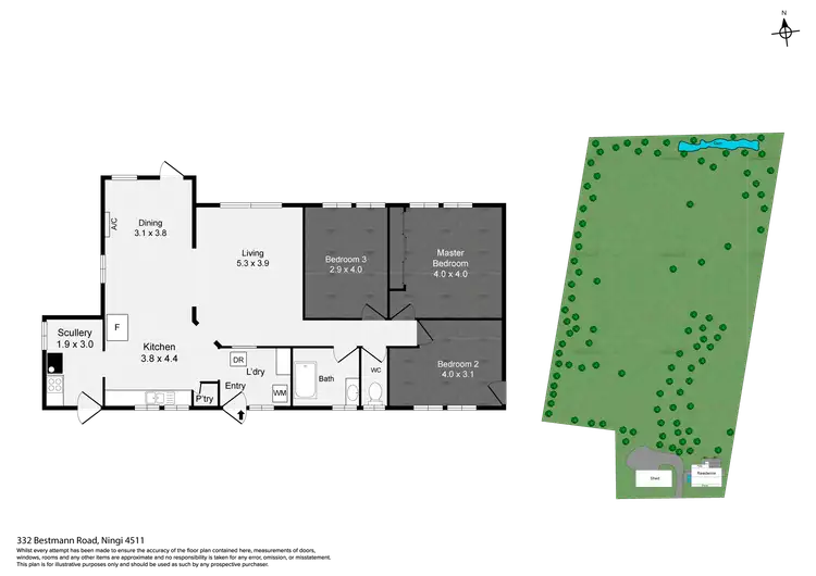 Floorplan of Homely house listing, 322-328 Bestmann Road, Godwin Beach QLD 4511