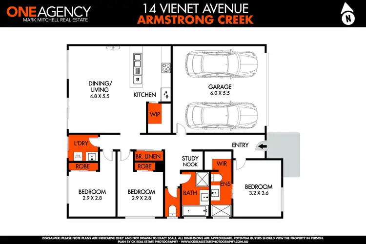 Floorplan of Homely house listing, 14 Vienet Avenue, Armstrong Creek VIC 3217