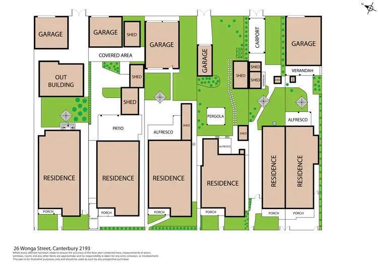 Floorplan of Homely house listing, 26 - 36 Wonga Street, Canterbury NSW 2193