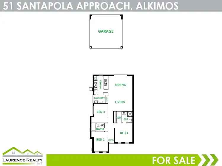 Floorplan of Homely house listing, 51 Santapola Approach, Alkimos WA 6038