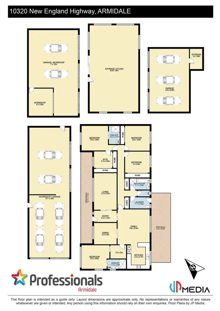 Floorplan of Homely house listing, 10320 New England Highway, Armidale NSW 2350