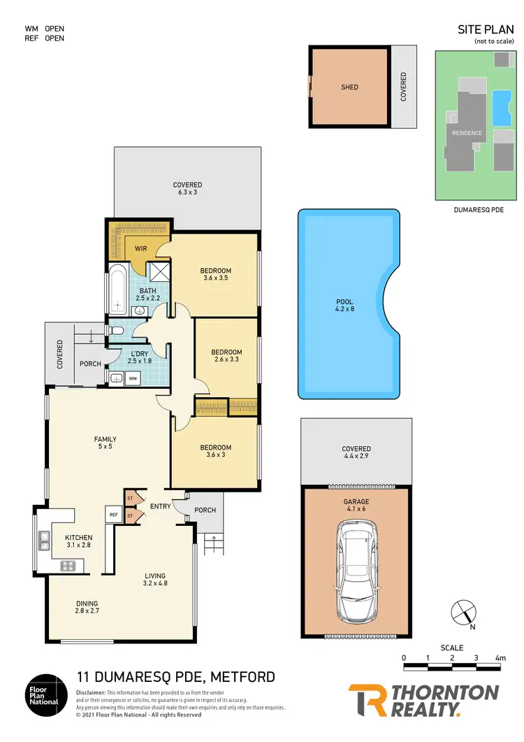 Floorplan of Homely house listing, 11 Dumaresq Parade, Metford NSW 2323