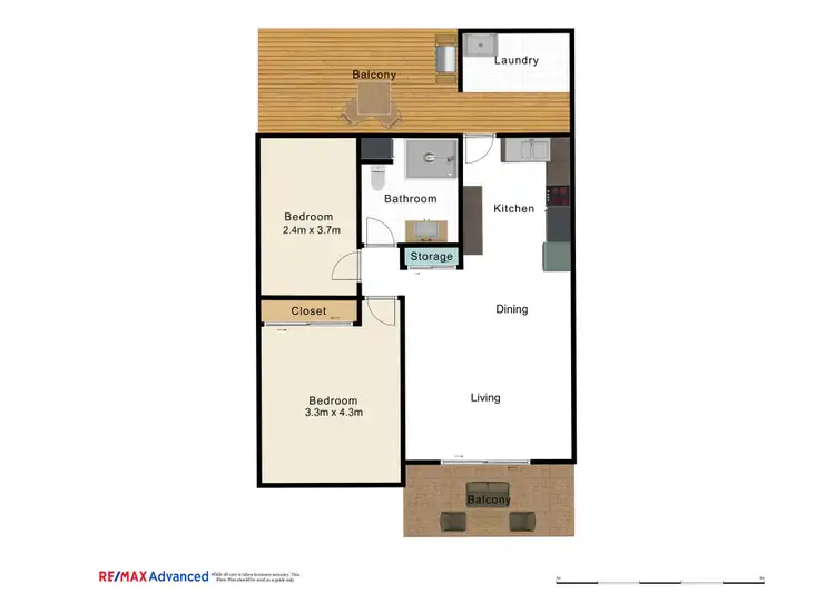 Floorplan of Homely unit listing, 5/77 Sylvan Beach Esplanade, Bellara QLD 4507
