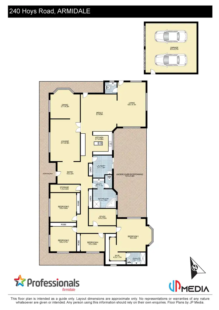 Floorplan of Homely house listing, 240 Hoys Road, Armidale NSW 2350