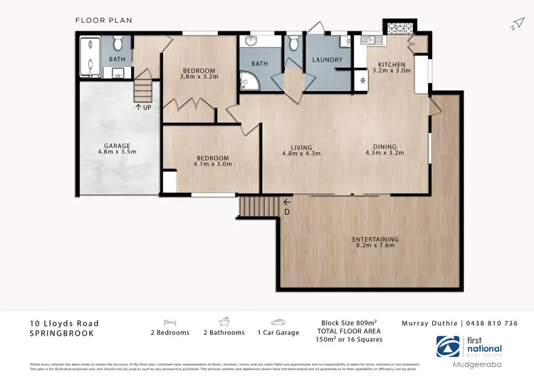 Floorplan of Homely house listing, 10 Lloyds Road, Springbrook QLD 4213