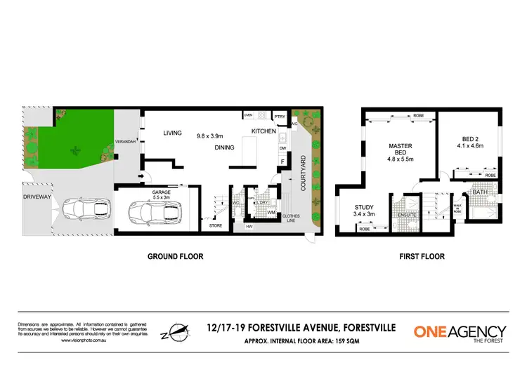 Floorplan of Homely house listing, 12/17 Forestville Avenue, Forestville NSW 2087