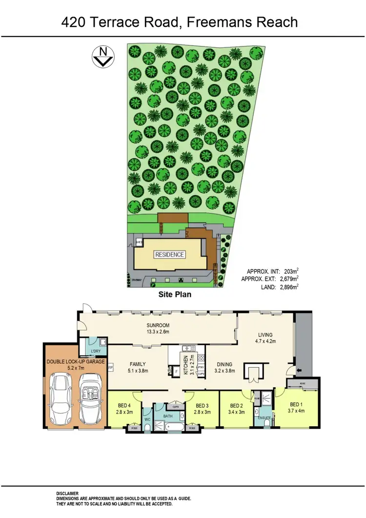 Floorplan of Homely house listing, 420 Terrace Road, Freemans Reach NSW 2756